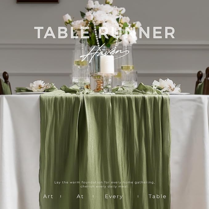 Leetaltree Dazzle Table Runner-Luxury Scarf Table Runner 120 Inch 10FT - Image 9