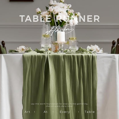 Leetaltree Dazzle Table Runner-Luxury Scarf Table Runner 120 Inch 10FT - Image 9