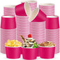 Jingmore Paper Ice Cream Cups 9oz Colored Disposable Dessert Bowls by Jingmore