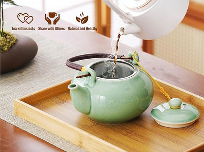 Japanese Tea Set for Adults, Japanese Gongfu Tea Set - Image 4