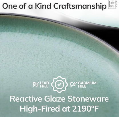 24 Piece Stoneware Dinnerware Set - Image 5