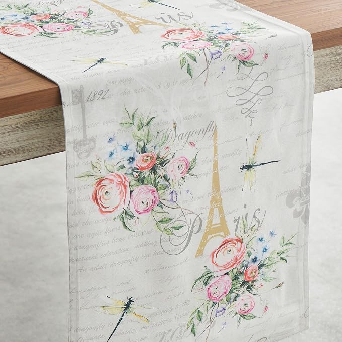 Maison d' Hermine Table Runner 100% Cotton 14.50" x 108" | Table Runners 108 - Image 9