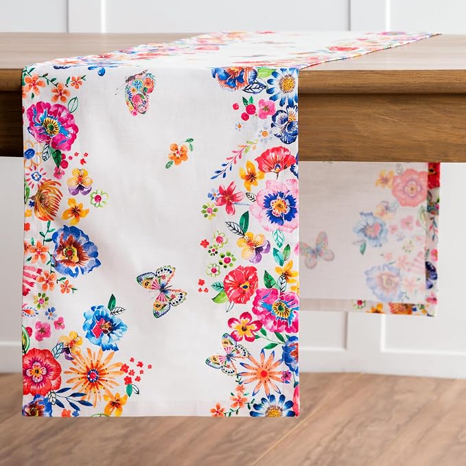 Maison d' Hermine Table Runner 100% Cotton 14.50" x 108" | Table Runners 108 - Image 8
