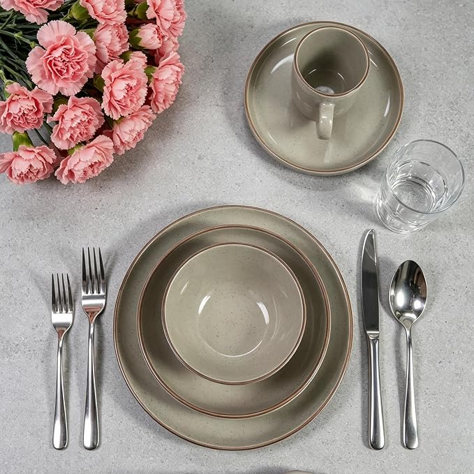 HomeVSS 20-Piece Dinnerware Set - Image 4
