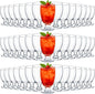 Patelai Set of 48 Water Goblet, 10.5 oz Clear Drinking Glasses Bulk Dishwasher by Patelai
