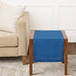 Solino Home 100% Pure Linen Table Runner Indigo Blue Hemstitch, 14 x 36 in | by SolinoHome