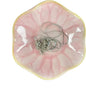 Jewelry Dish Tray - Ceramic Trinket Tray for Rings, Keys, Earrings | Decorative Key Bowl for Women, Gift for Friends, Sisters, Daughter, Mother, Lotus leaf shap, Jewelry Trays (Pink)