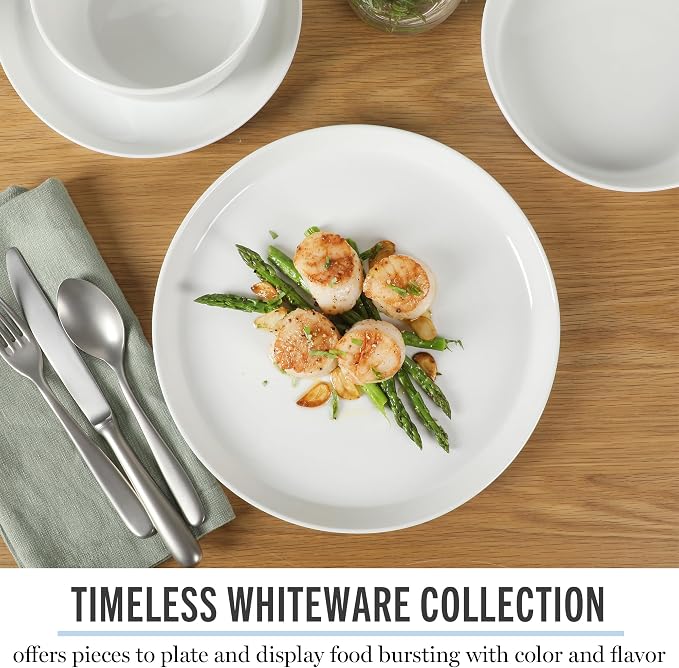 Martha Stewart Selma Chip & Scratch Resistant Dinnerware Set Service - Image 6