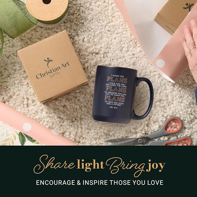 Christian Art Gifts Large Novelty Inspirational Ceramic Coffee & Tea Mug - Image 6