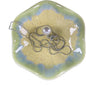 Jewelry Dish Tray - Ceramic Trinket Tray for Rings, Keys, Earrings | Decorative Key Bowl for Women, Gift for Friends, Sisters, Daughter, Mother, Lotus leaf shap, Jewelry Trays (Pale Yellow)