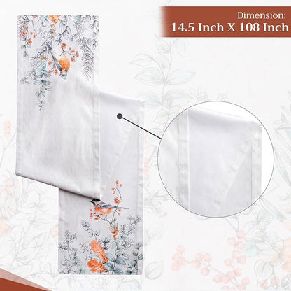 Maison d' Hermine Table Runner 100% Cotton 14.50" x 108" | Table Runners 108 - Image 4