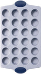 BRONYPRO 24-Cup Non Toxic Nonstick Ceramic Mini Muffin Pan & Cupcake Tin by Bronypro