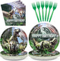 96Pcs Dinosaur Birthday Party Decorations by Grencian