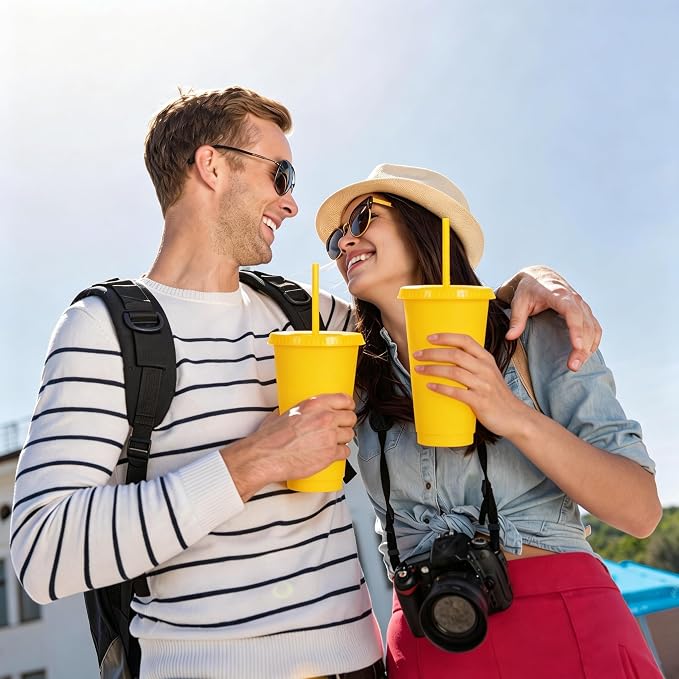 24 oz Reusable Plastic Cups, Custom Cups - Image 7