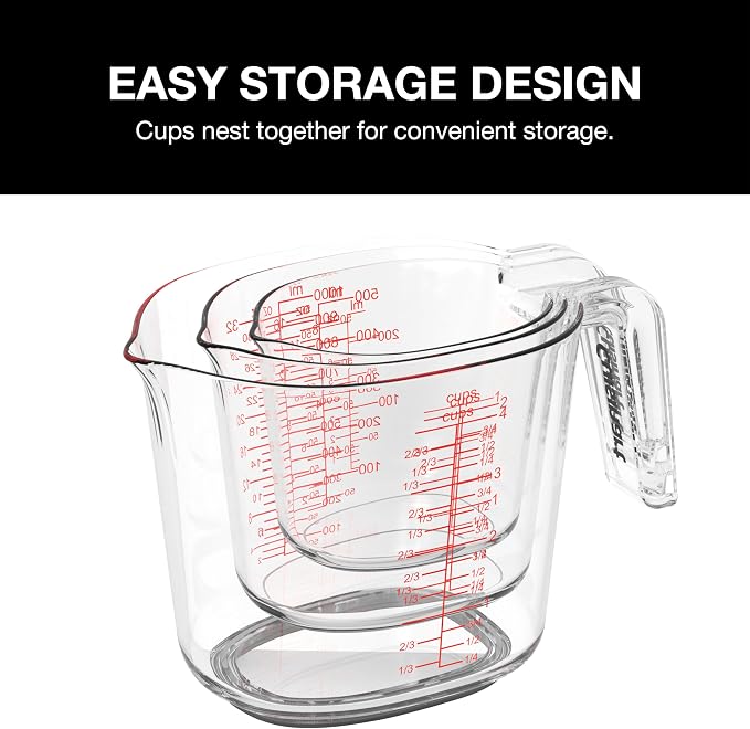 Cuisinart Nesting Liquid Measuring Cups, CTG-00-3MC - Image 3