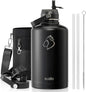 BUZIO 87oz Insulated Water Bottle Triple Wall Vacuum Stainless Steel | Half by BUZIO