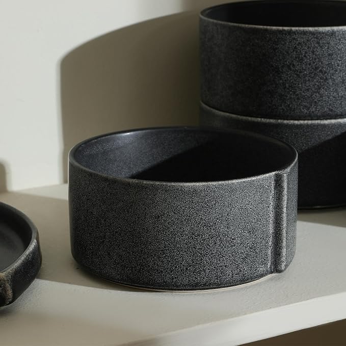 Stone Lain Bao 8-Piece Bowl Set Stoneware - Image 4