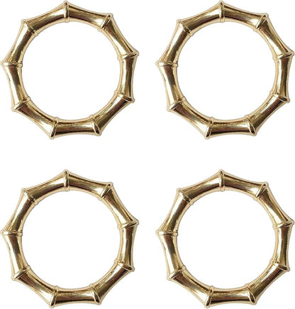 Napkin Rings Set – Elegant, Durable & Lightweight Table Decor – Premium Napkin by Jolitee
