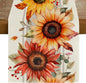 RABUSOFA Fall Table Runner 13x90 Inch Sunflower Fall Decor by RABUSOFA