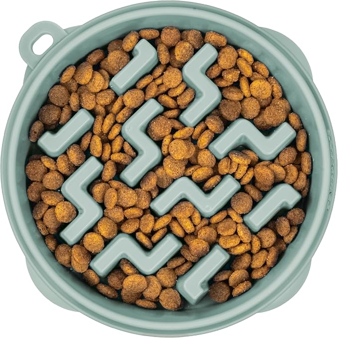 Outward Hound Medium Slow Feeder Bowl, Puzzle Maze by OutwardHound