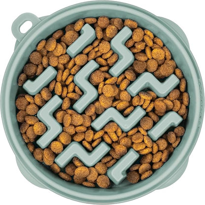 Outward Hound Medium Slow Feeder Bowl, Puzzle Maze by OutwardHound