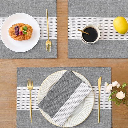 Wracra Linen Placemats Set of 4 - Image 6