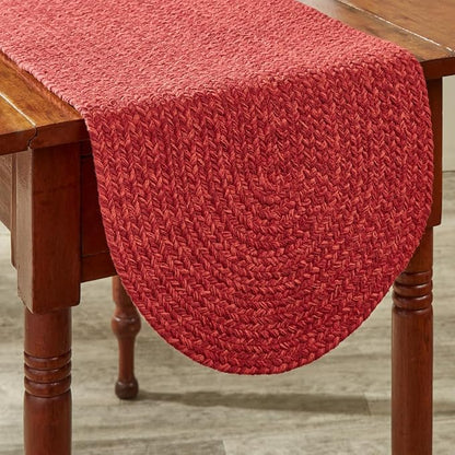 Park Designs Paprika Spice Bin Table Runner 15" x 36", Braided | Cotton | - Image 2