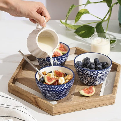 Selamica Ceramic 8oz Bouillon Cups 4 Inch Small Bowls, Dessert bowls - Image 4