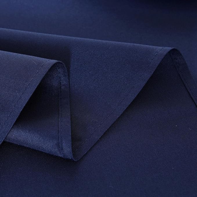 Navy Blue Table Runner, Waterproof Washable Runners 60 Inches Long | Reusable - Image 5