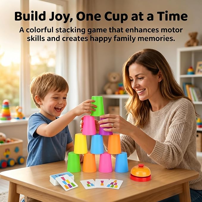 Speed Stacking Cups Game Set - Image 3