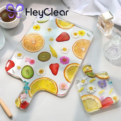 HeyClear 2Pcs Resin Tray Molds, Silicone Epoxy Resin Molds Cutting Board - Image 5
