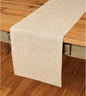 Solino Home 100% Pure Linen Table Runner Beige Long, Athena 14 x 156 in | Table by SolinoHome