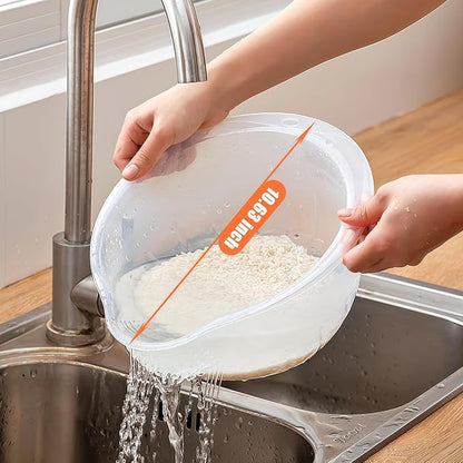 Japanese Rice Strainer Quinoa Washing Bowl Small Grains Washer Cleaner | - Image 2