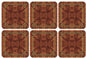 Pimpernel – Walnut Burlap – Walnut Burlap Coasters by Pimpernel