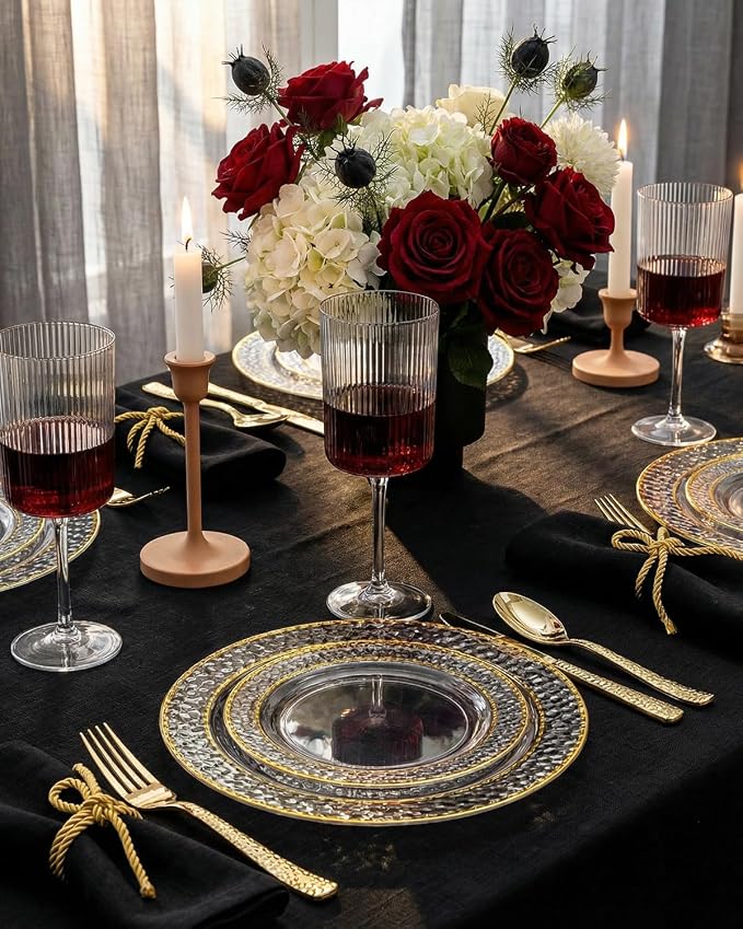 Ciaell 12 Pack Plastic Wine Glasses - Image 4