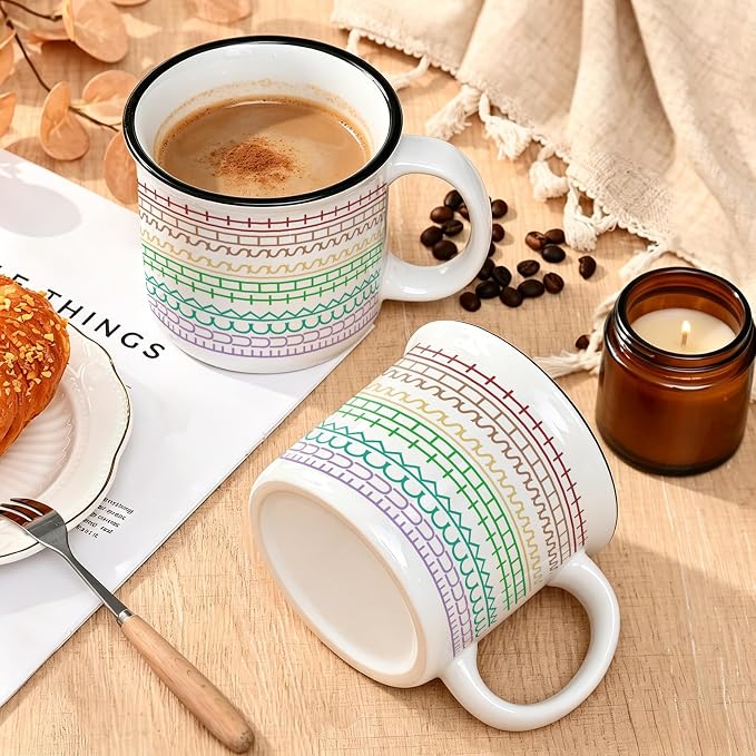 YHRJWN Funny Hidden Message Coffee Mug, 15 Oz Ceramic Sarcastic Novelty Cup - Image 5