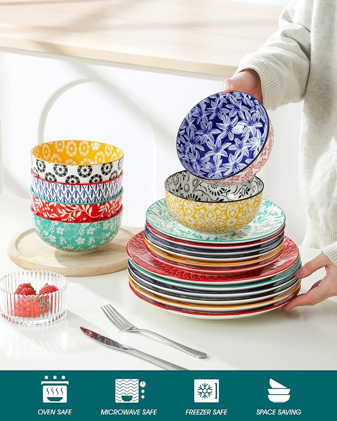 vancasso SELENE Plates and Bowls Set - Image 3
