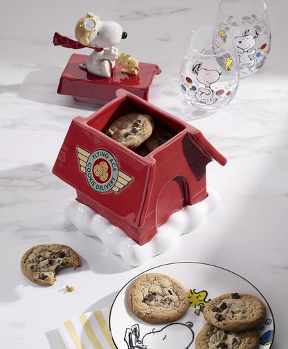 Lenox Chef Snoopy Figural Cookie Jar - Image 6