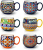 vancasso Coffee Mugs Set of 6, 18oz Ceramic Coffee Cups, Colorful | Porcelain by vancasso