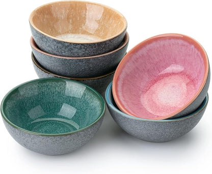 Brew To A Tea BTaT- Ceramic Dipping Bowls, 3.5 oz, 3.5 Inches, Soy Sauce Dish by BrewToATea