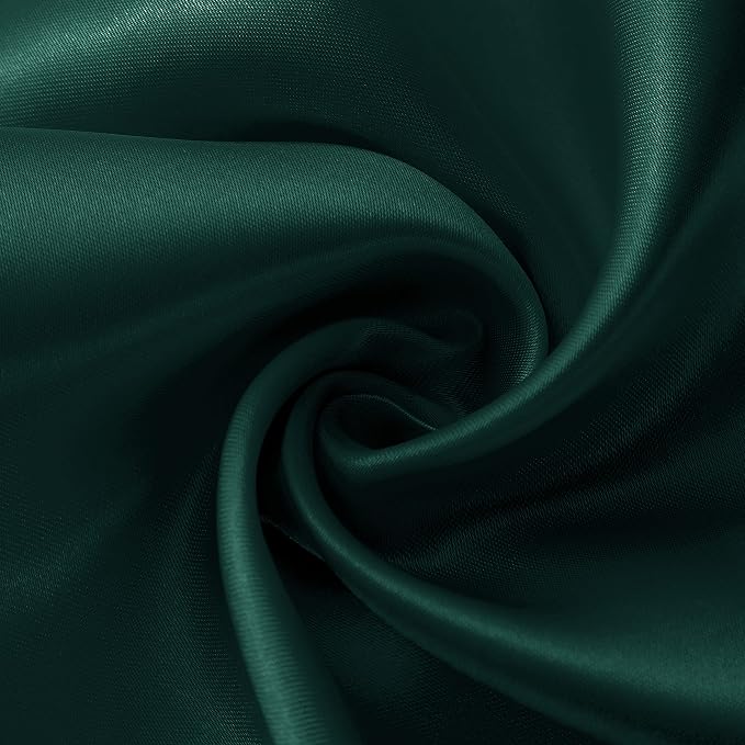 Horbaunal 6 Pack Satin Runners 12 x 108 Inch, Forest Green | Bright Silky - Image 6