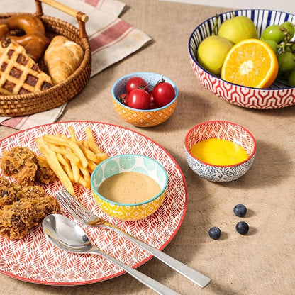 Selamica Ceramic 4 OZ Dipping Bowls Set, 3.5 Inch Mini Bowl - Image 4