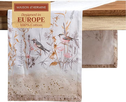 Maison d' Hermine Table Runner 100% Cotton 14.50" x 108" | Table Runners 108 by MaisondHermine