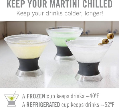 Host Freeze Insulated Martini Cooling Cups - Image 2