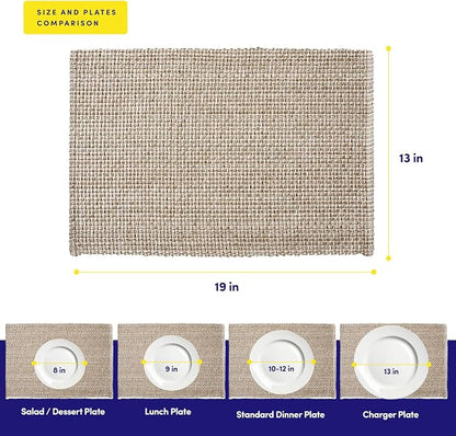 Sweet Home Collection 100% Cotton Placemats - Image 8