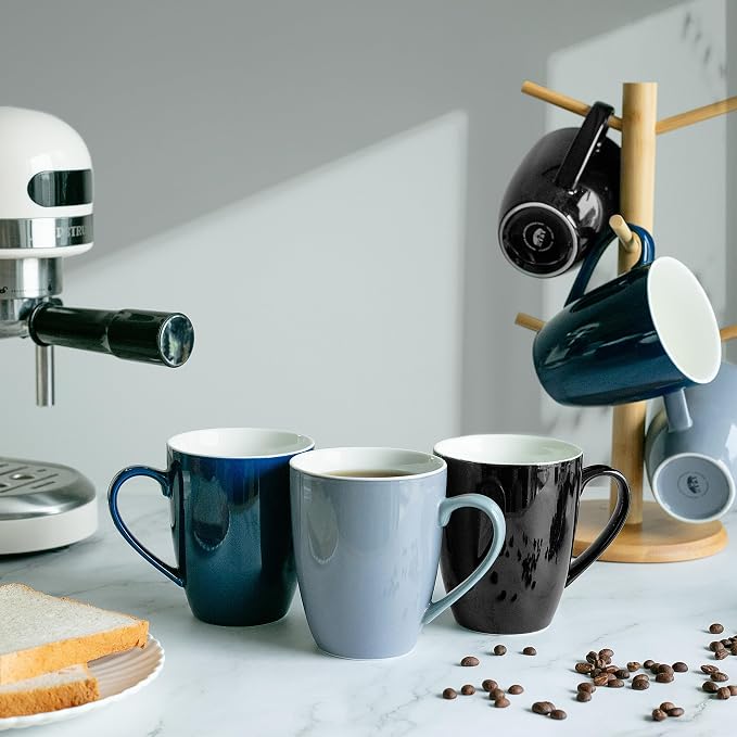 BTaT- Porcelain Coffee Mugs Set, 16 Ounces, 4 Pack, Restaurant Cups - Image 7