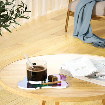 Acrylic Coaster Decorative Plates, Irregular Bar Drink Coaster - Image 6