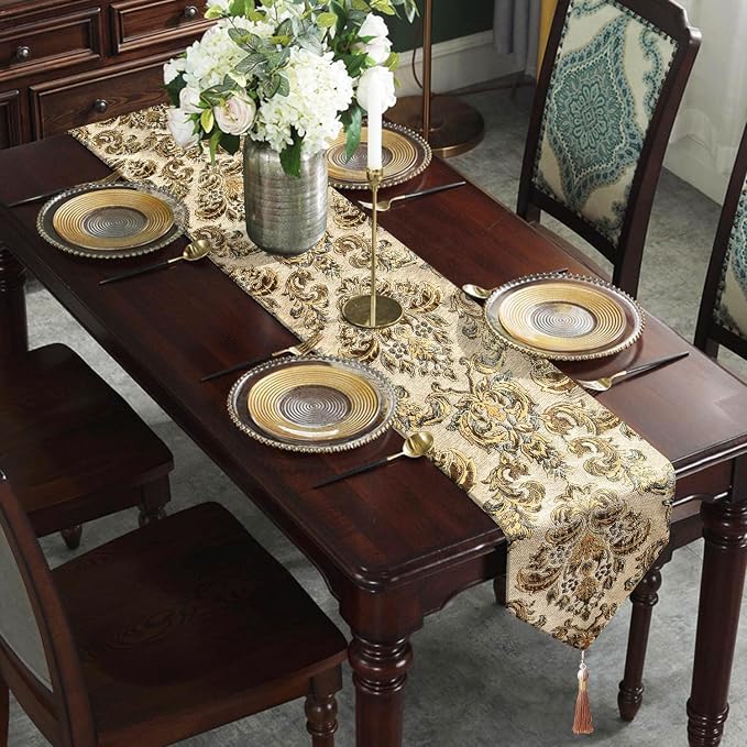 Dazzling Jacquard Table Runner - Image 3