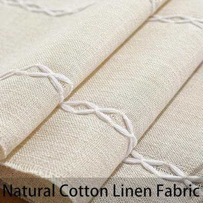 Rustic Boho Table Runner, Farmhouse Table Runners 90 Inches Long - Image 6
