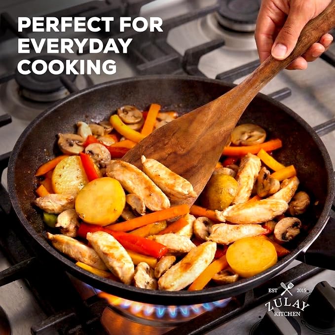 Zulay Kitchen Premium 8-Piece Wooden Spoons - Image 6
